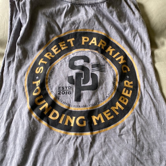 Street parking founding member muscle tee. Brand new! - Picture 2 of 2